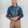 Sudadera Marina Azul Naranja