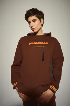 Sudadera Marrón Promesas
