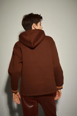 Sudadera Marrón Promesas