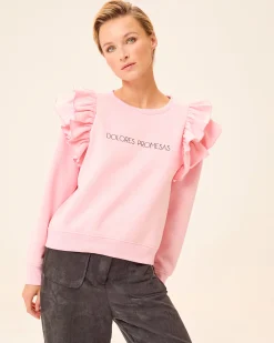 Sudadera Rosa Palo Lys