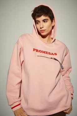 Sudadera Rosa Palo Promesas