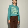 Sudadera Turquesa Dolores Promesas