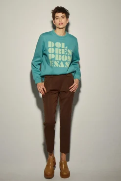 Sudadera Turquesa Dolores Promesas
