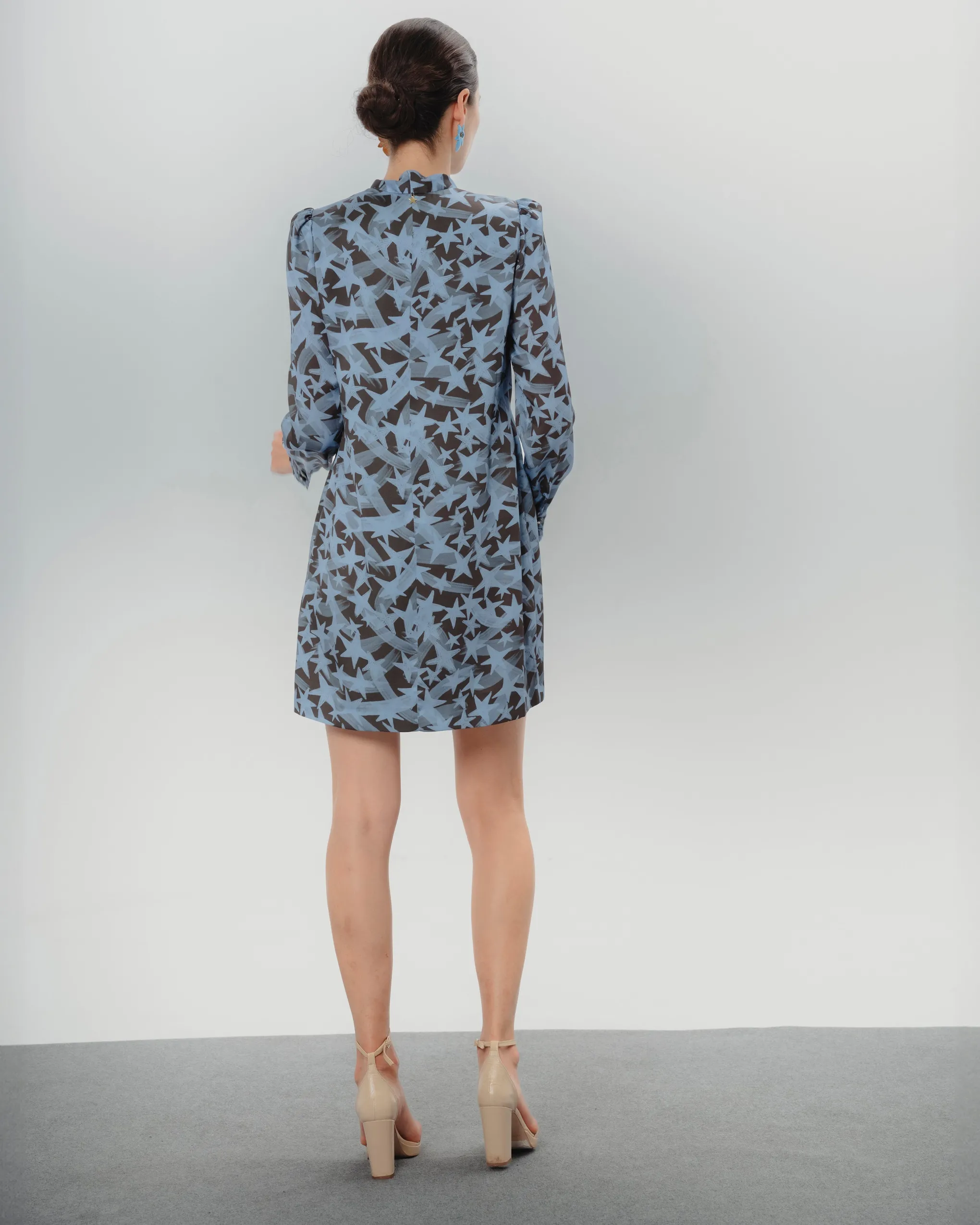 Vestido Andrea Estampado Estrellas