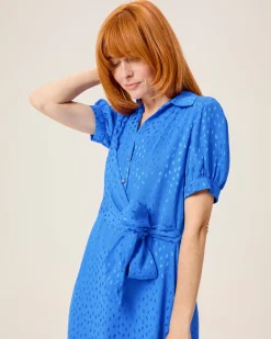 Vestido Azul Eléctrico Dijon