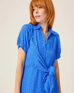 Vestido Azul Eléctrico Dijon