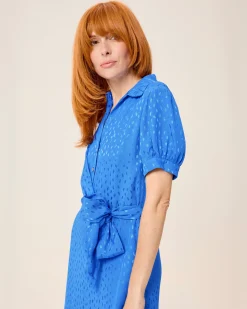 Vestido Azul Eléctrico Dijon