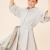 Vestido Corto Camisero Nina