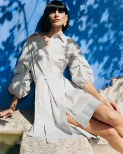 Vestido Corto Camisero Nina