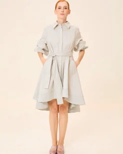 Vestido Corto Camisero Nina