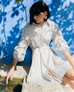 Vestido Corto Camisero Nina