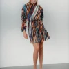 Vestido Corto Madrid Multicolor