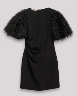 Vestido de plumas Cecilia