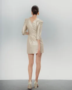 Vestido dorado Bella