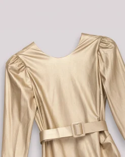 Vestido dorado Bella