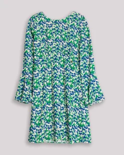 Vestido Estampado Manga Larga Marsella
