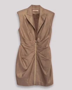Vestido hombreras Mónica