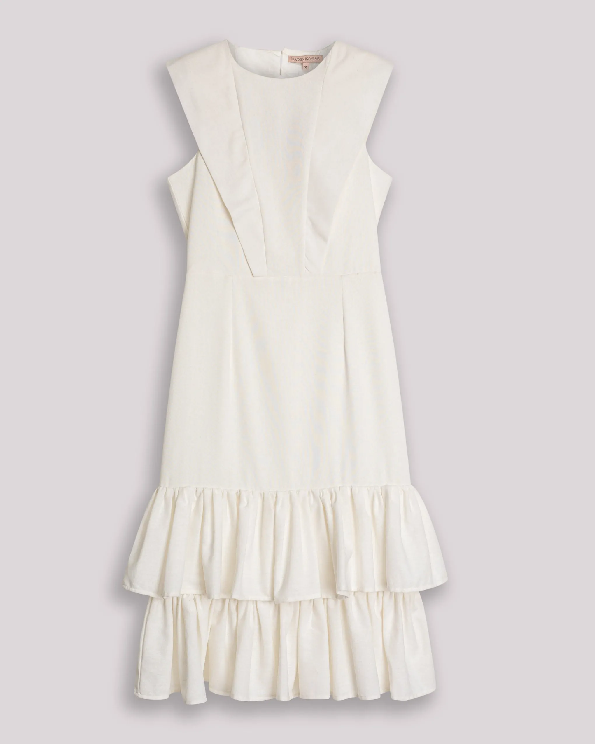 Vestido Midi Blanco Mai