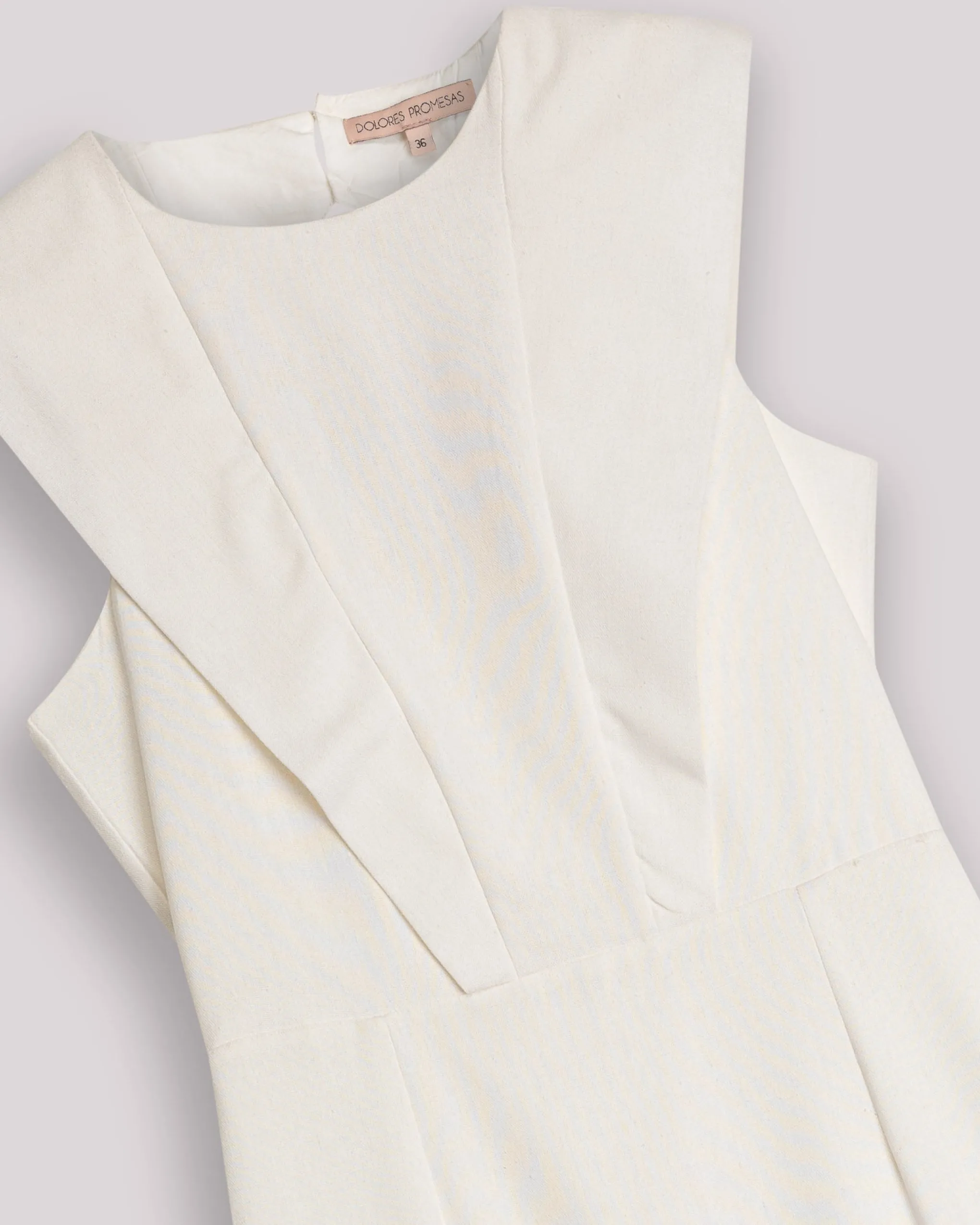 Vestido Midi Blanco Mai
