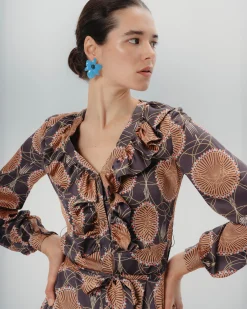Vestido Midi Flores Sofía