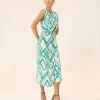 Vestido Midi Fruncido Lena