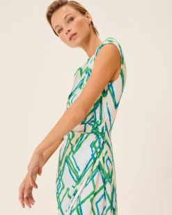 Vestido Midi Fruncido Lena
