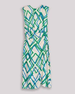 Vestido Midi Fruncido Lena