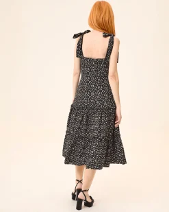 Vestido Midi Lunares Chérie