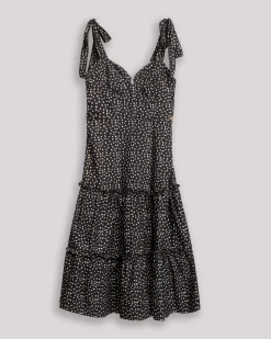 Vestido Midi Lunares Chérie
