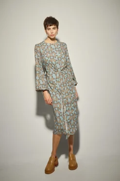 Vestido Midi Mariposas