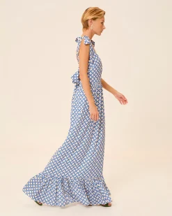 Vestido Midi Vuelo Tropez