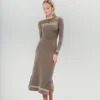 Vestido Punto Midi Promesas Marta