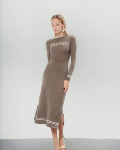 Vestido Punto Midi Promesas Marta