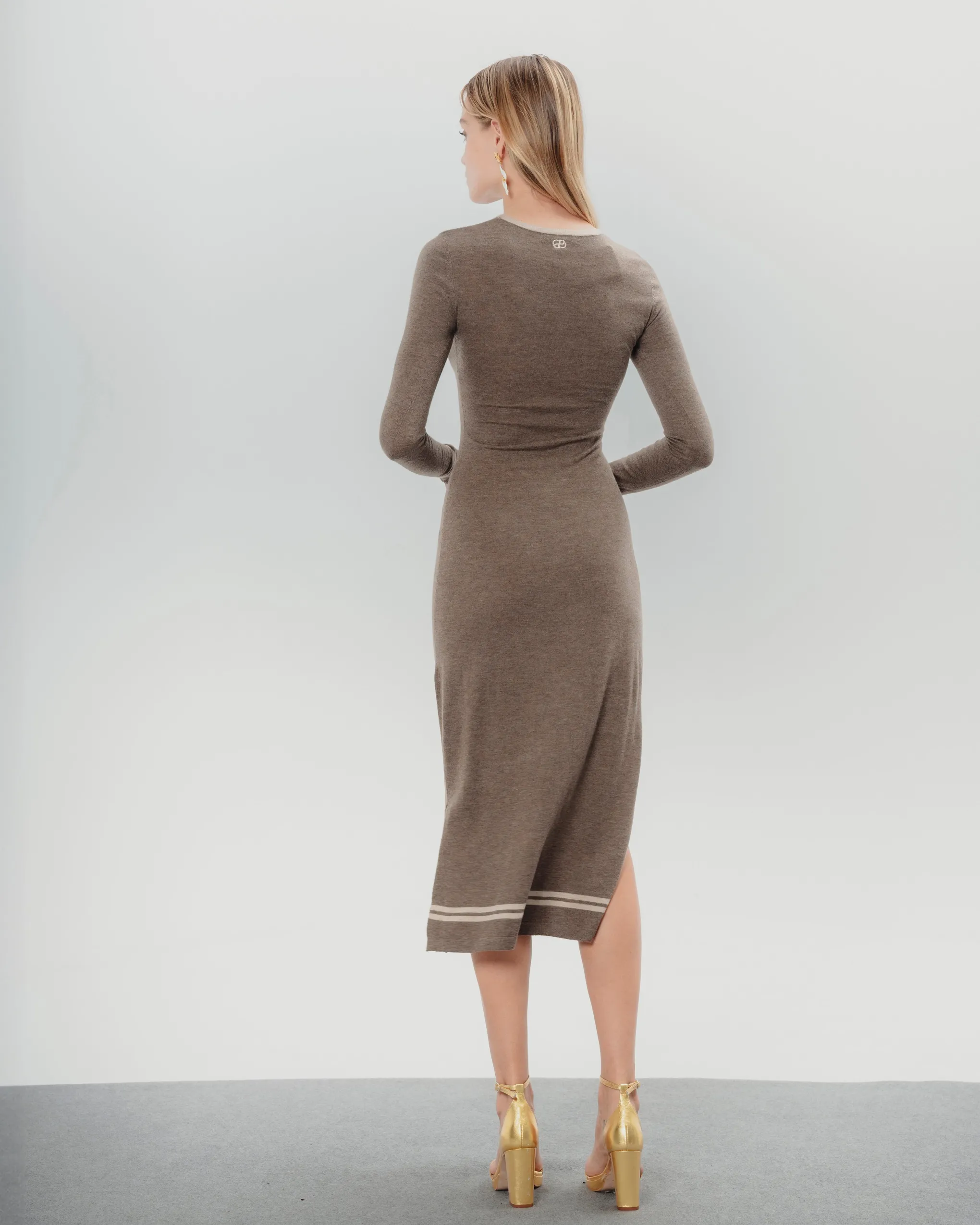 Vestido Punto Midi Promesas Marta