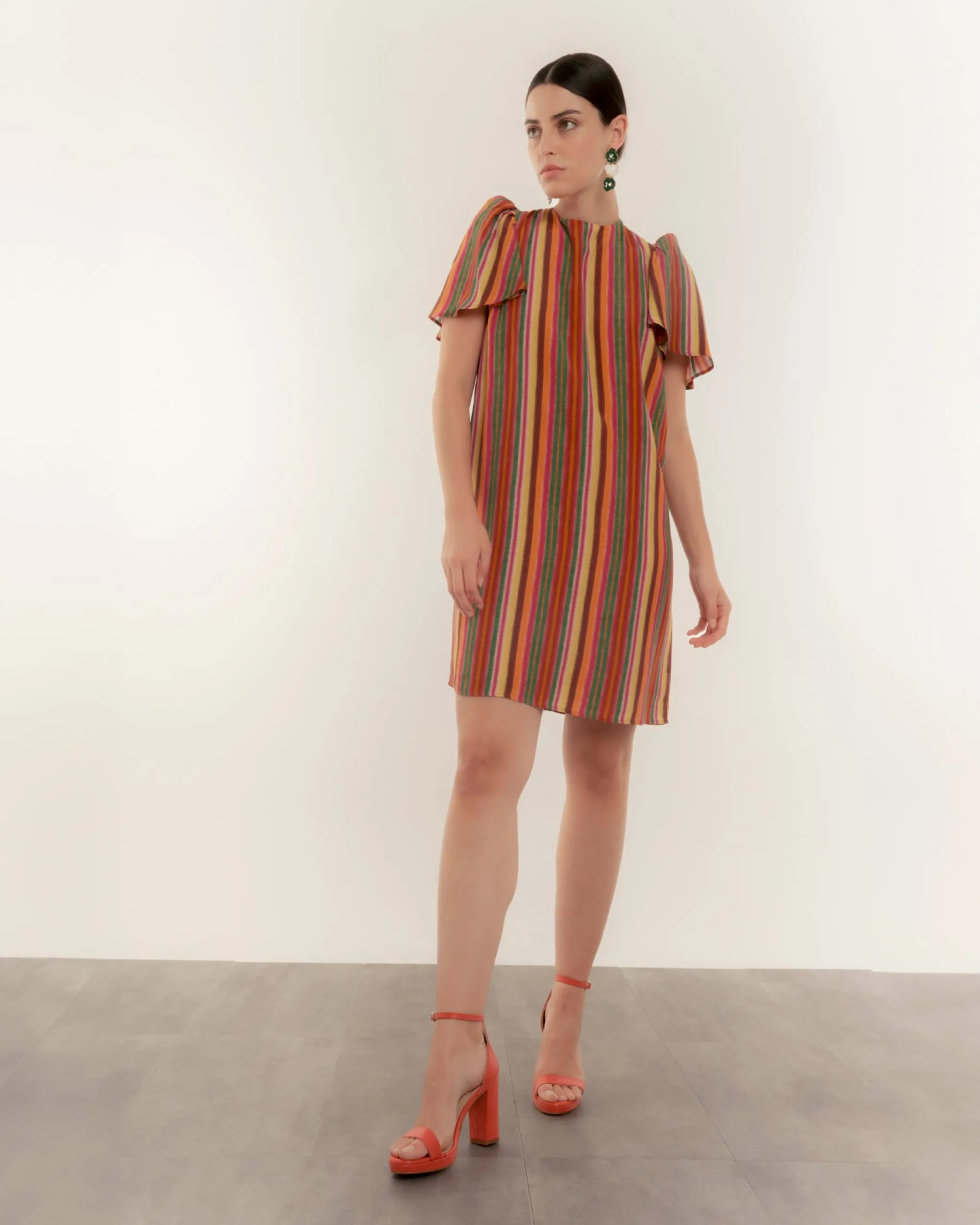 Vestido Rayas multicolor