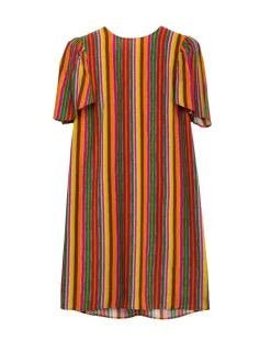 Vestido Rayas multicolor