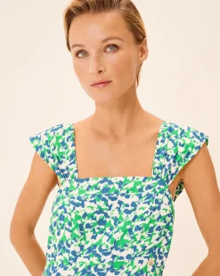 Vestido Verde Aguamarina Marsella