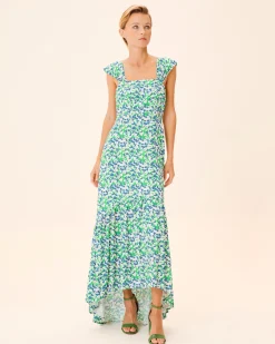 Vestido Verde Aguamarina Marsella