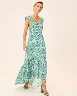 Vestido Verde Aguamarina Marsella