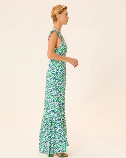 Vestido Verde Aguamarina Marsella