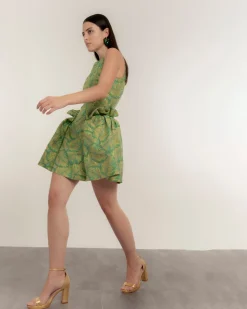 Vestido Verde Vivaz Vignette